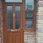 Front Door Glazing by Avonvale Garage Doors and Glazing, Solihull, West Midlands